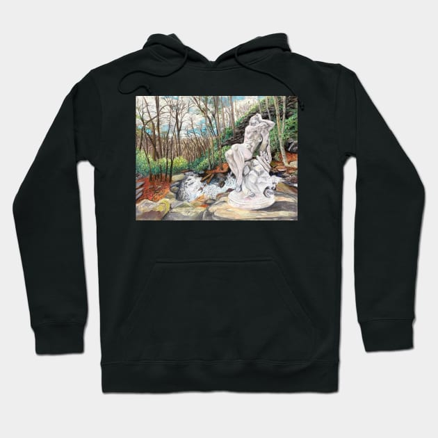 Running Meditations Hoodie by KirstenAngelArt